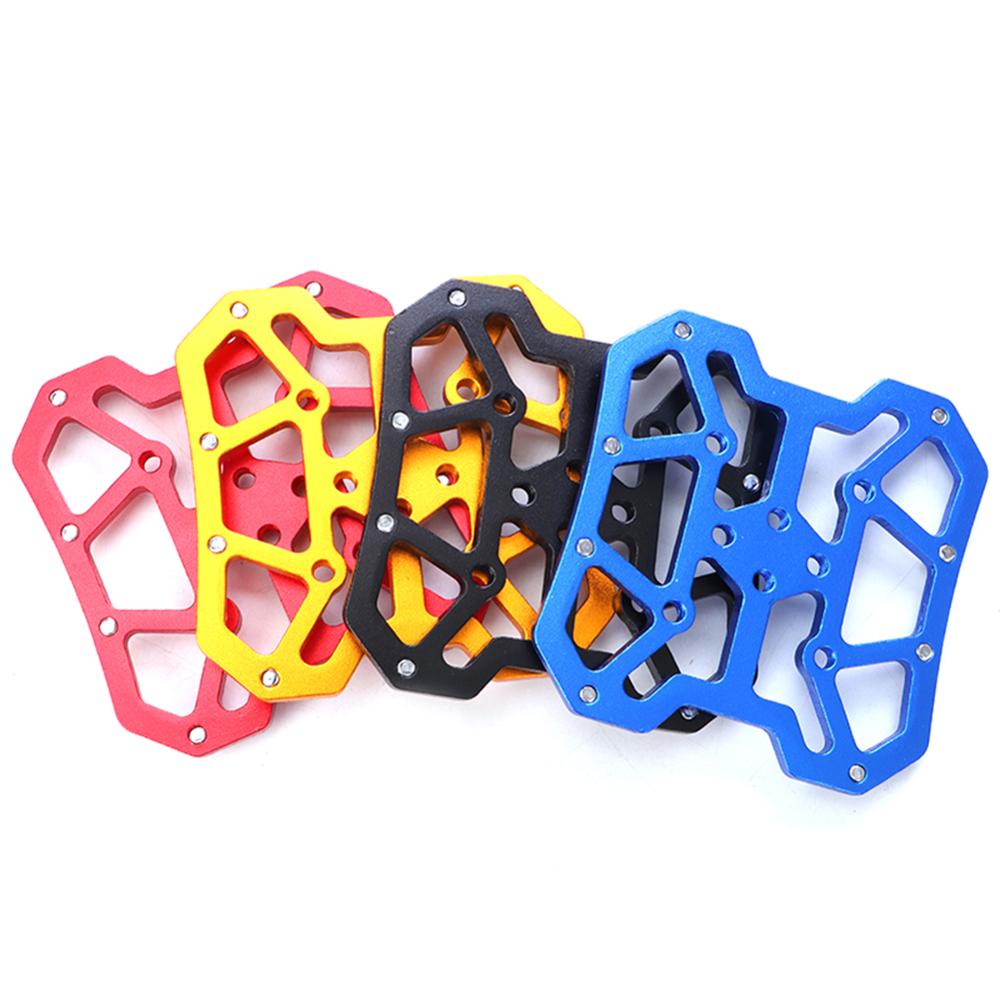 2pcs Aluminum Alloy Bicycle Clipless Pedal Platform Adapters for SPD KEO Pedals MTB Mountain Road Bike Accessories