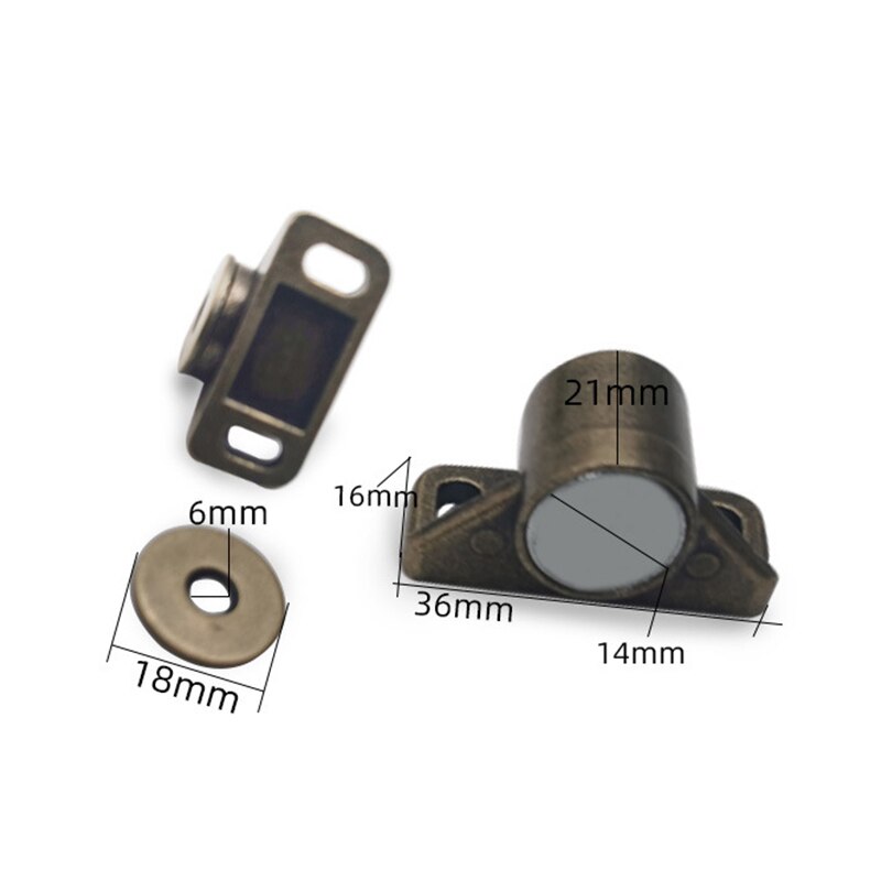 Magnet Fitting Magnet Door Stopper Catch Closer Furniture Fitting... – Vicedeal