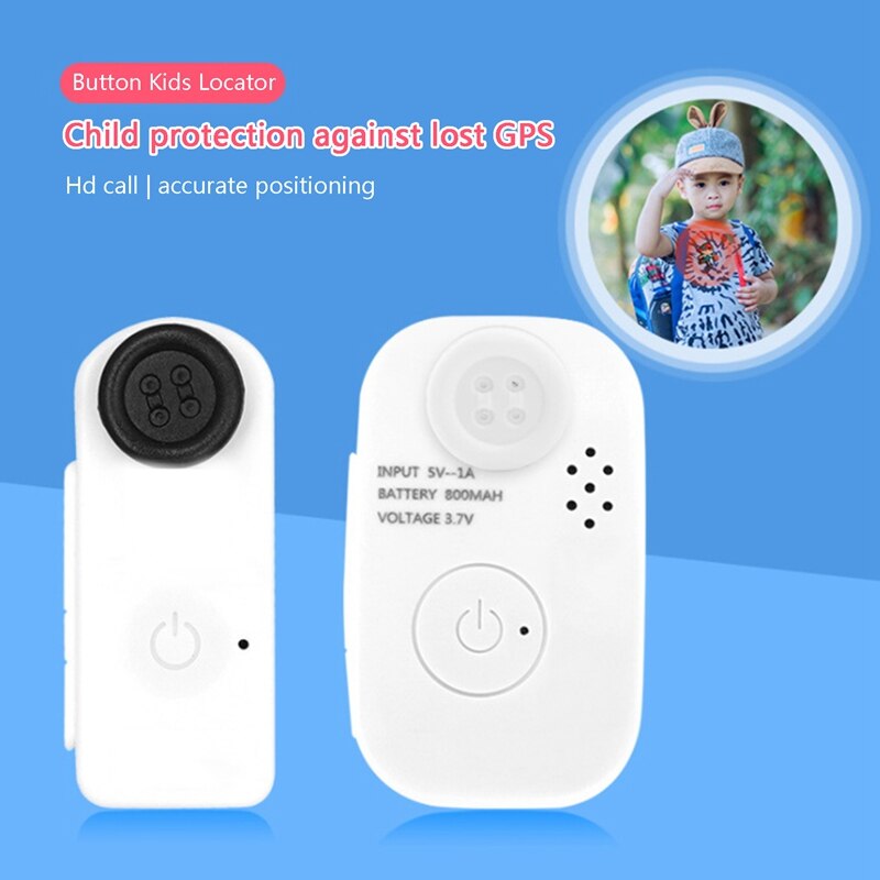GPS Locator For Children Boys Girls Pets Old People Tracker Anti-Loss Electronic Fence Real-Time Positioning