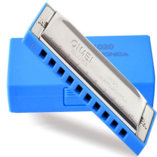 10 fori Armonica colorato C chiave Armonica rosso Diatonica Bocca Ogan Arpa Strumenti Musicali Professionale 10 Fori Armonica