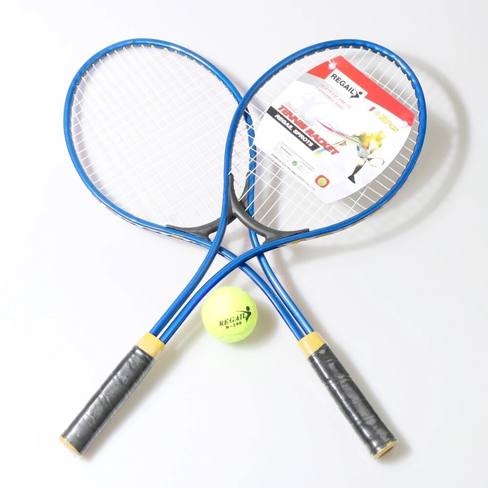 Professionele Carbon Tennis Training Racket Voor Jong Volwassenen Geavanceerde Rackets Absorptie Handvat Met Training Bal