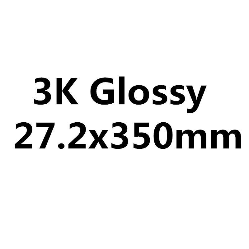 Geen Logo Mountainbike Zadelpen 27.2/25.4/30.8/31.6Mm 3K Mat/Glossy Zadelpen carbon Road Fiets Offset Zadelpennen: 3K Gloss 27 2x350mm