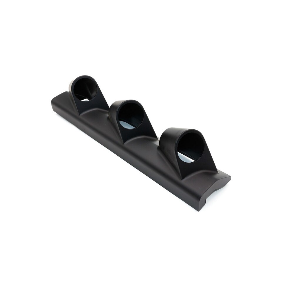 UNIVERSAL 2" 52MM ABS LEFT DUAL HOLE METER PILLAR GAUGE POD MOUNT HOLDER RACING