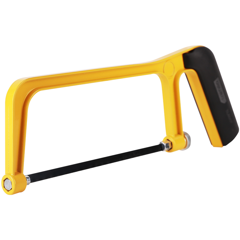Deli 6 pollici Mini sega manico antiscivolo Hack Saw Carpenter strumenti per la lavorazione del legno 65Mn sega a mano in acciaio per il taglio di utensili manuali in legno