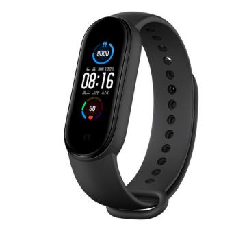 Smart Band M5 Smart Armband IP67 Waterdichte Smarthwatch Bloeddruk Fitness Tracker Sport Polsbandjes Voor Ios Android: Black