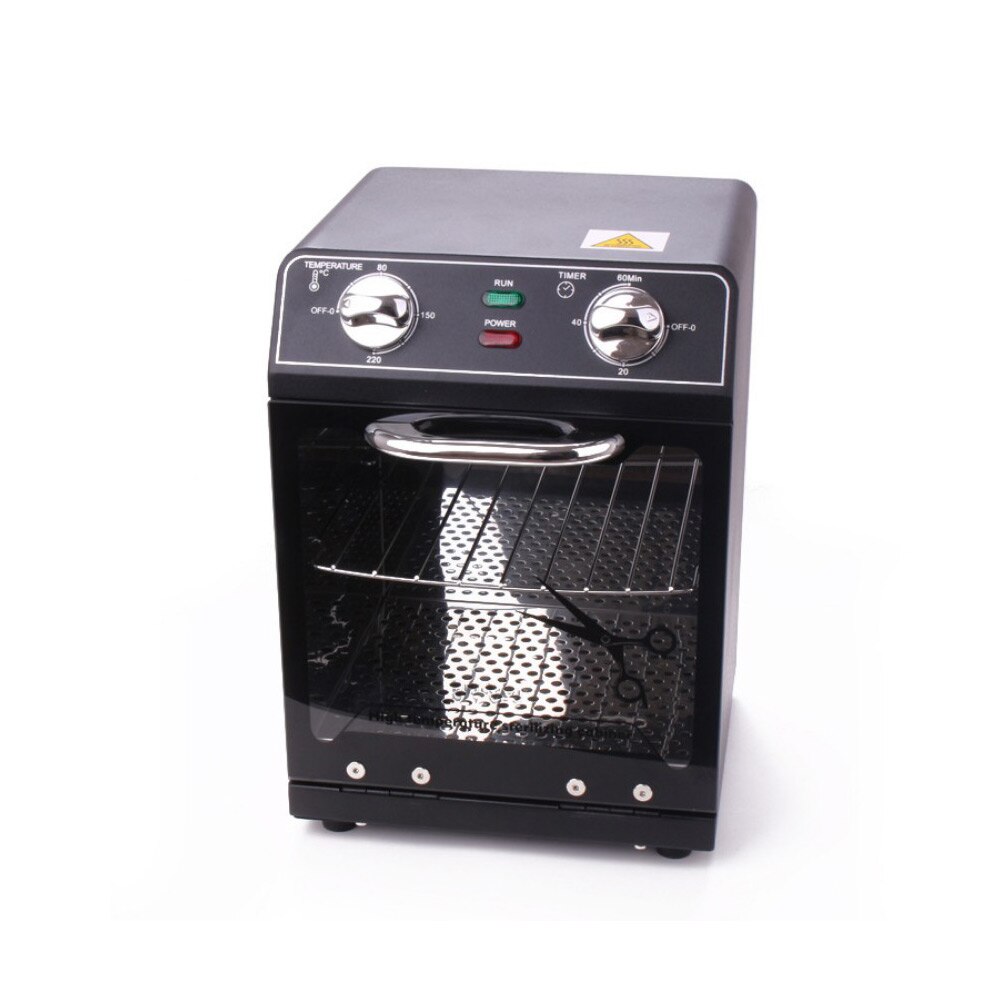 Ultraviolet Disinfection Cabinet, High Temperature Sterilization And Disinfection Of Nail Tools, Adjustable Firepower: black