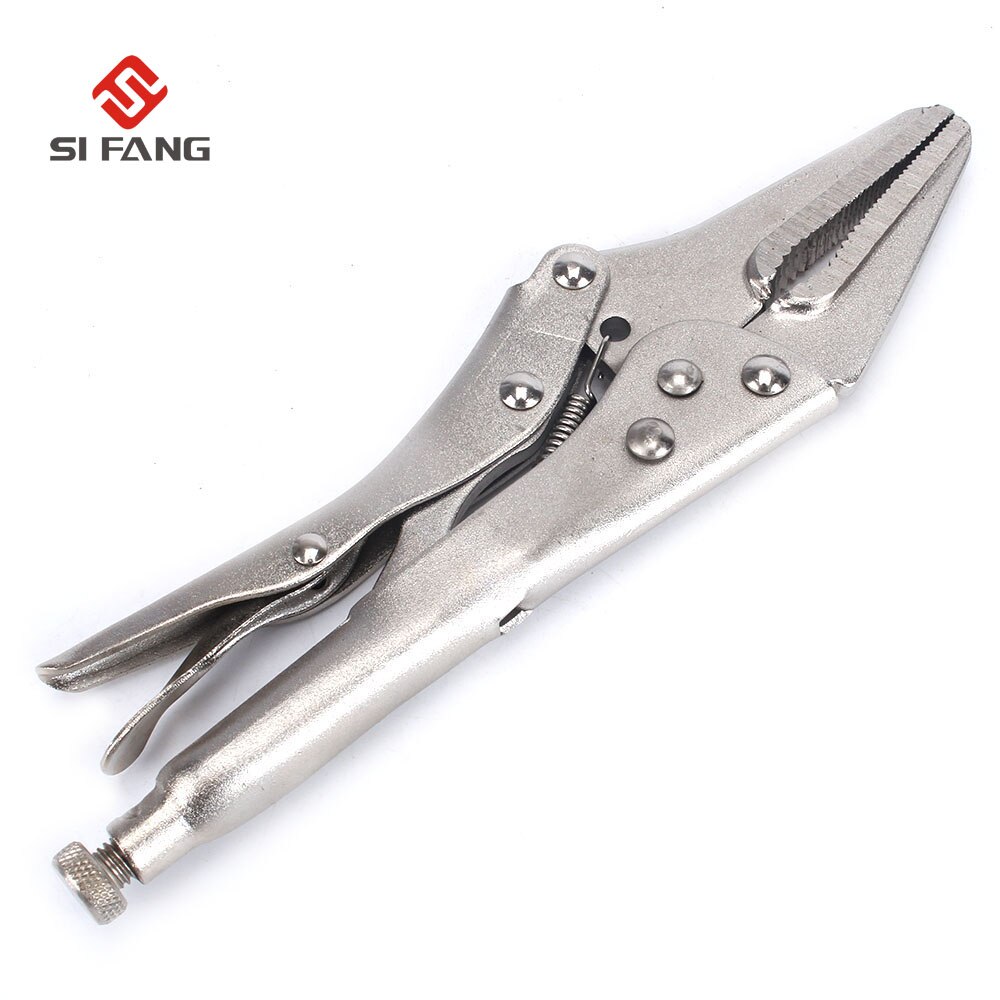 6pcs Set Lock Grip Clamp Locking Pliers Welding Tools Pliers Gourd Mouth Pliers Locking Tab Pliers Multifunction