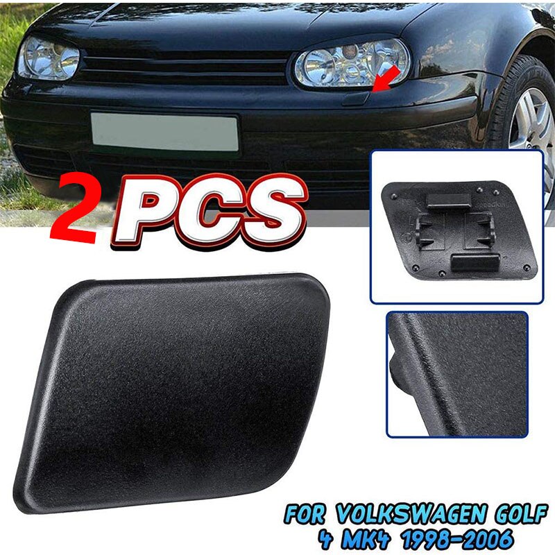 1J0 955 110A 1J0 955 109A Voor Golf 4 Iv Mk4 1998-2006 Links &amp; Rechts Voor Voorbumper koplamp Washer Spuitbus Cover Cap