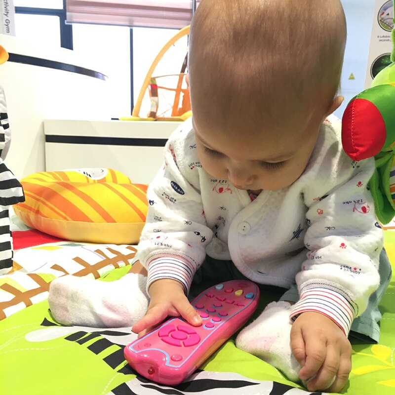 Música de juguetes para bebés, teléfono móvil con TV y mando a distancia, juguetes educativos para edades tempranas, juegos para niños, para bebé