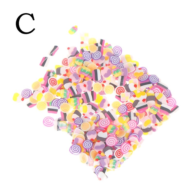 500 Uds. Cuentas de arcilla de flores mezcladas decoración manualidades cabujón plano Scrapbooking ajuste el teléfono adornos Diy Accesorios: C