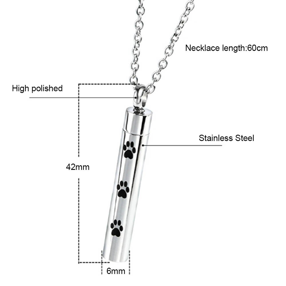 Minicremation Crematie sieraden Urn ketting voor as voor huisdier