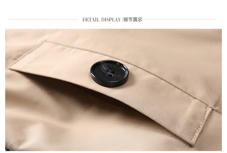 Gabardina impermeable de doble botonadura para mujer, abrigo clásico de de alta costura, impermeable, prendas de vestir de negocios, Otoño, , nueva