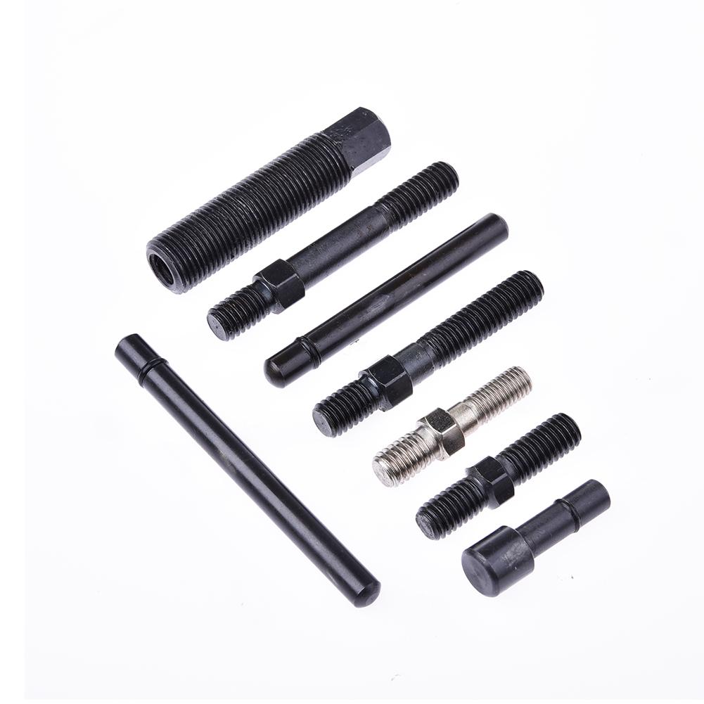 13PCS Pulley Puller Remover Installer Set for G-M Chrysler Ford Power Steering Alternators Pulley Remover Kit: Default Title