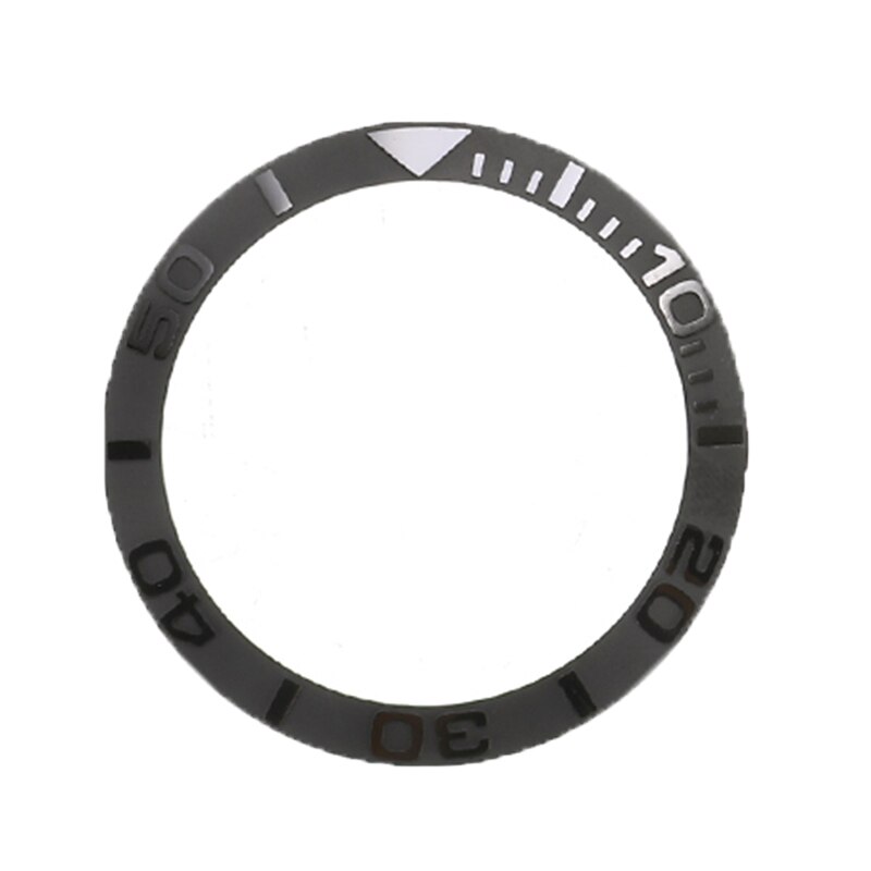 38Mm/38.5Mm Keramische Horloge Bezel Insert Inner Diameter 30.7Mm Voor Heren Horloge Gezicht Meerdere Stijlen Horloges vervangen Accessoires: Black