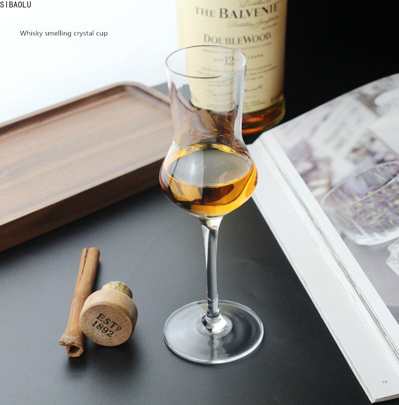 Skotsk whisky ildelugtende krystal kop whisky duft vin kop brandy snifter krystal tulipan aroma smag glas bæger