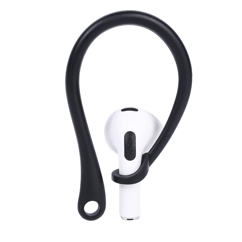 Ganchos deportivos para Apple AirPods 1, 2, 3 Pro, ganchos de ajuste seguro antipérdida, accesorios protectores de auriculares inalámbricos de silicona: 3XS / Olive