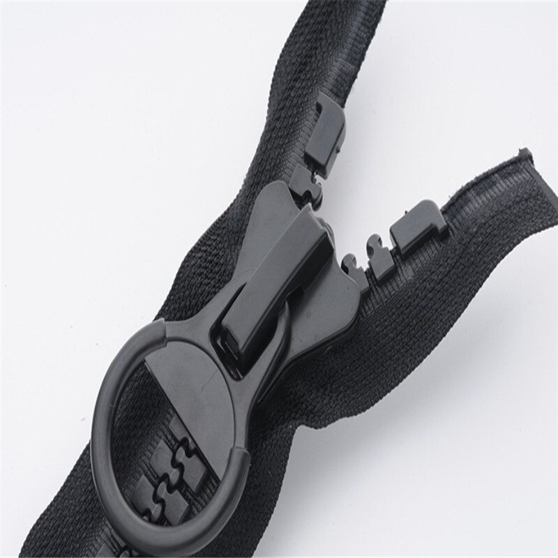 1piece No. 20 Extra Large Resin Zipper Large Project Tent Shed Tent Zip Opening Plastic Zipper Head Double-sided Zipper DIY