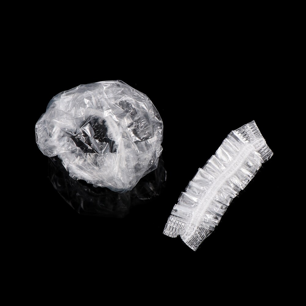 Cubierta desechable para la oreja, impermeable, para baño, ducha, salón de belleza, Protector de oídos, gorros para teñir el cabello, orejeras de una sola pieza, 50/100 Uds.