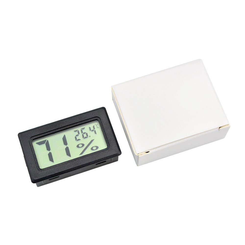 eingebettet Hygrograph Mini Digital LCD Digital Thermometer Elektronische Auto Thermometer Instrumente Feuchtigkeit Hygrometer Temperatur