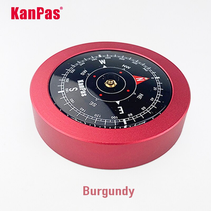 Undervisningskompas/ aluminiums kompas /fengshui kompas /letvægts kompas/ turisme kompas /a -501: Burgunder