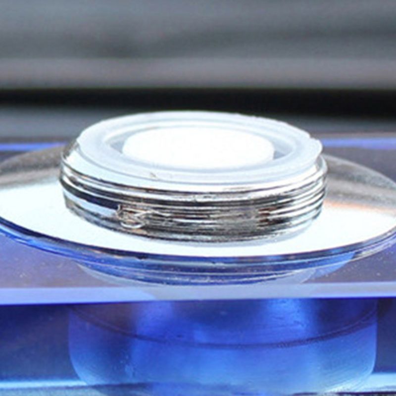 Utsøkt krystallmodell bil parfyme sete duft flaske automatisk luftfrisker 6 xdb