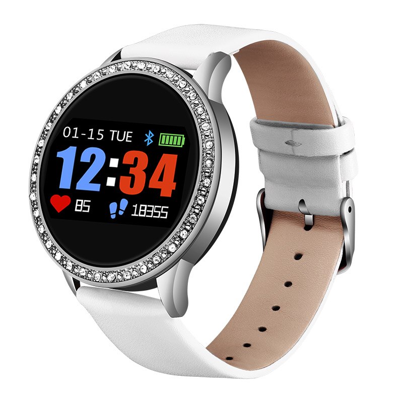 LIGE nouvelle montre intelligente femmes OLED couleur écran Smartwatch hommes Fitness Tracker moniteur de fréquence cardiaque pour Android IOS + Box