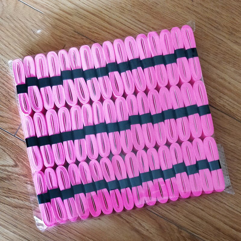 Alpha tenis Overgrip oddychające pochłaniające pot Grip Badminton podstawowy Overgrip 0.70MM lepki uchwyt darmowa wysyłka: PINK