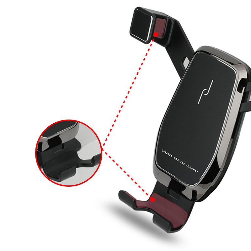 Soporte de teléfono de coche para Volvo XC60 , soporte de navegación GPS, soporte de teléfono móvil, accesorios para salida de aire de modificación interior