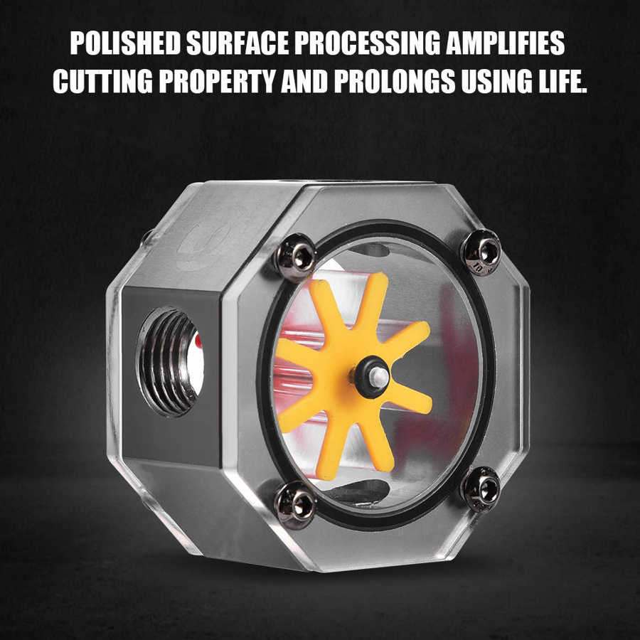 Indicator Cooling Meter Sensor Meter Indicator Aluminium/4 Draad Voor Pc Waterkoeling