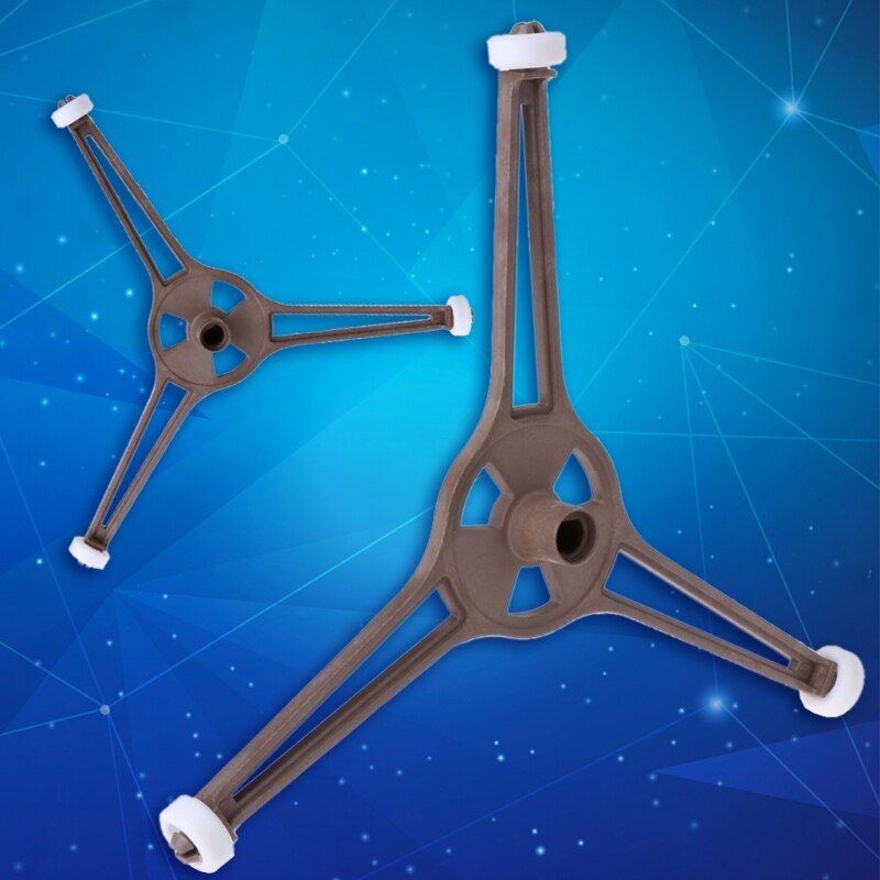 Suporte em forma de triângulo plástico da bandeja do forno de microondas para a placa de vidro lisa de 24.5cm dropship
