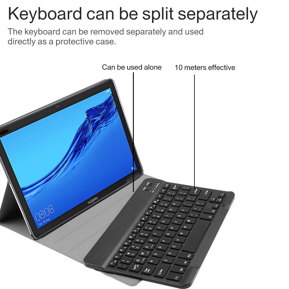 Drahtlose Tastatur fallen für Huawei Mediapad T5 10,0 10,1 AGS2-W09/L09/L03/W19 blueteeth Tastatur Abdeckung für huawei T5 10 10,1"