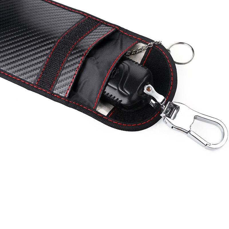 Car Key Signal Blocker Case Faraday Cage Fob Pouch Keyless RFID Blocking Bag