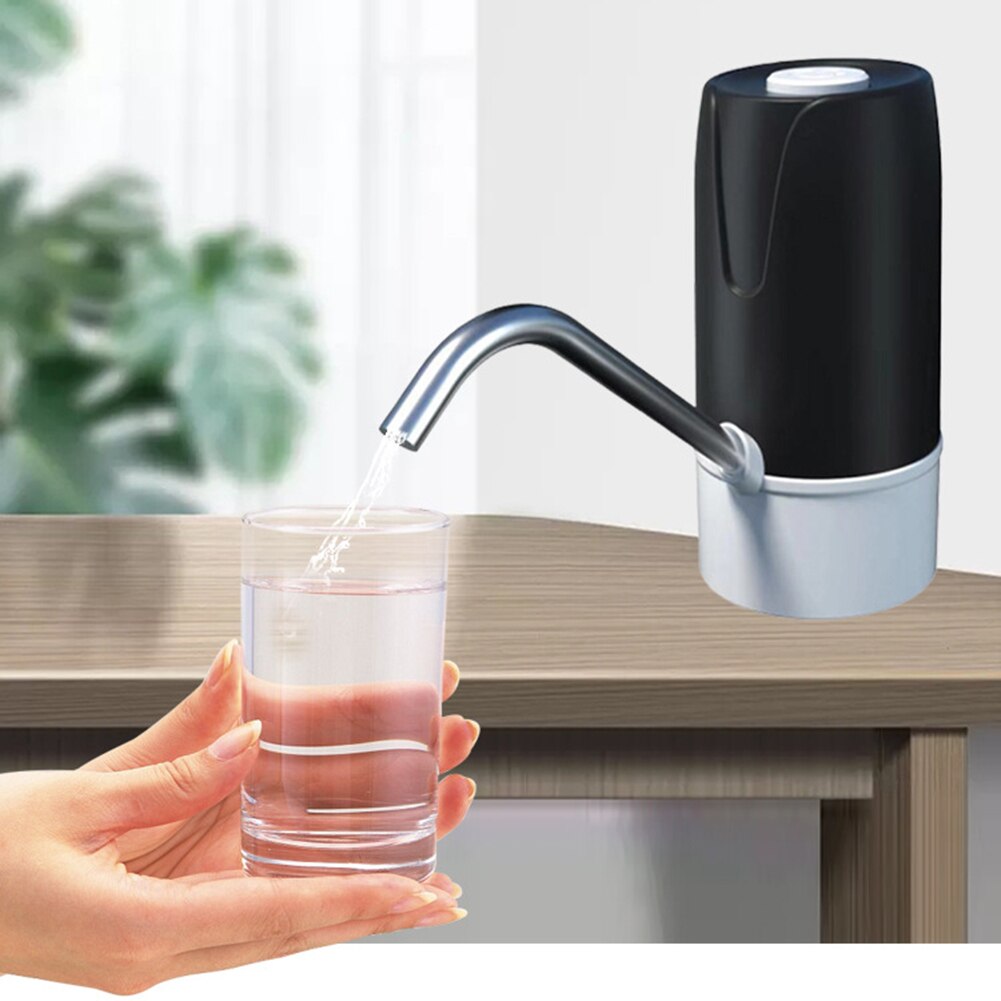 Water Fles Pomp Usb Opladen Automatische Drinkwater Pomp Draagbare Elektrische Water Dispenser Schakelaar Voor Water Pompen Apparaat