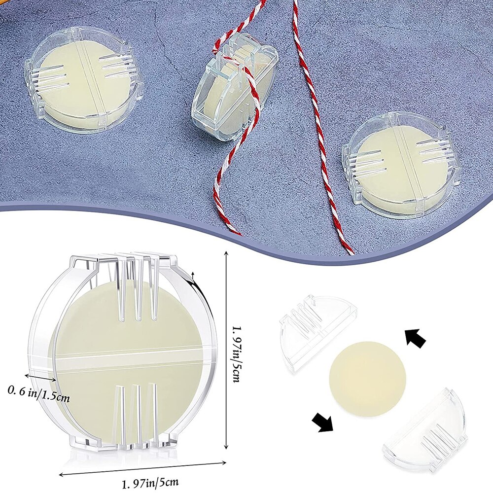 2/1Pcs Thread Wax Knitting Thread Conditioner Beeswax for Sewing Thread Beeswax Quilting Sewing Strengthening Line Bees Wax Tool