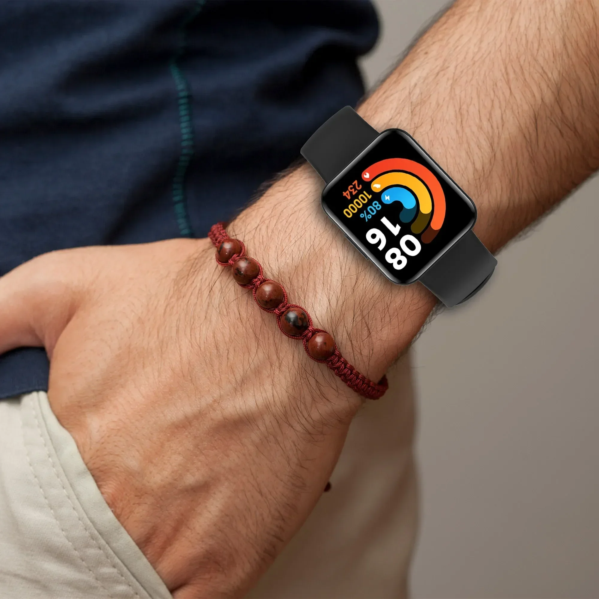 Siliconen bandje voor xiaomi mi watch 2 lite, wereldwijde versie, vervangend horlogebandje voor mi watch lite en redmi watch 2/1 .