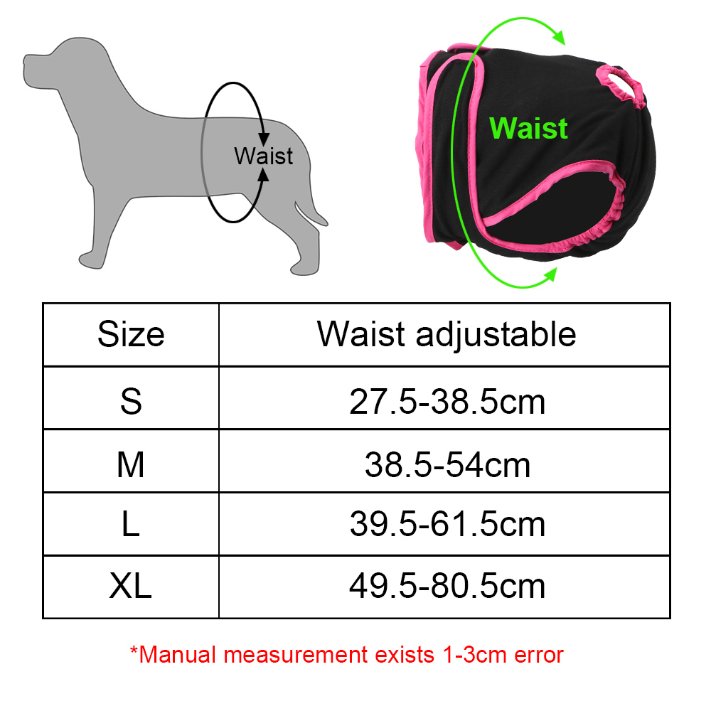 Female Dog Shorts Underwear For Small Medium Size Dogs Physiological Pants Puppy Diaper Pet Supplies