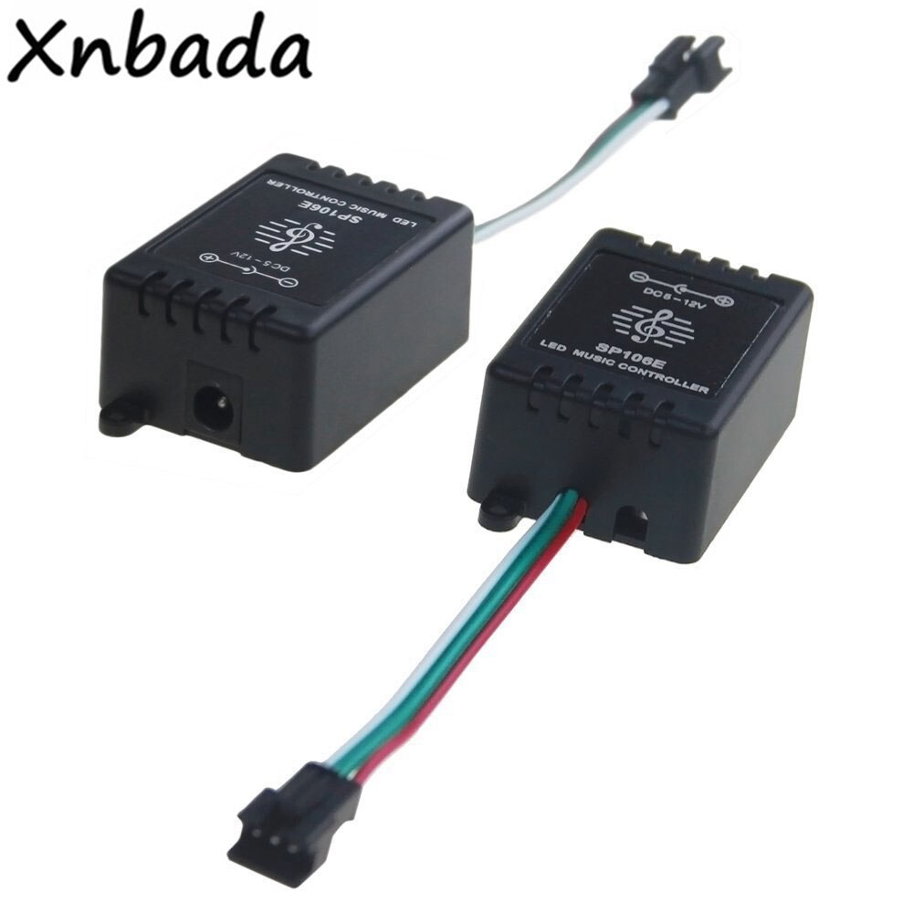 SP106E RGB Led Strip 9keys Music Controller WS2811 /WS2812B /SK6812 Magic Led Tape Digital Colorful Music Controller DC5-12V