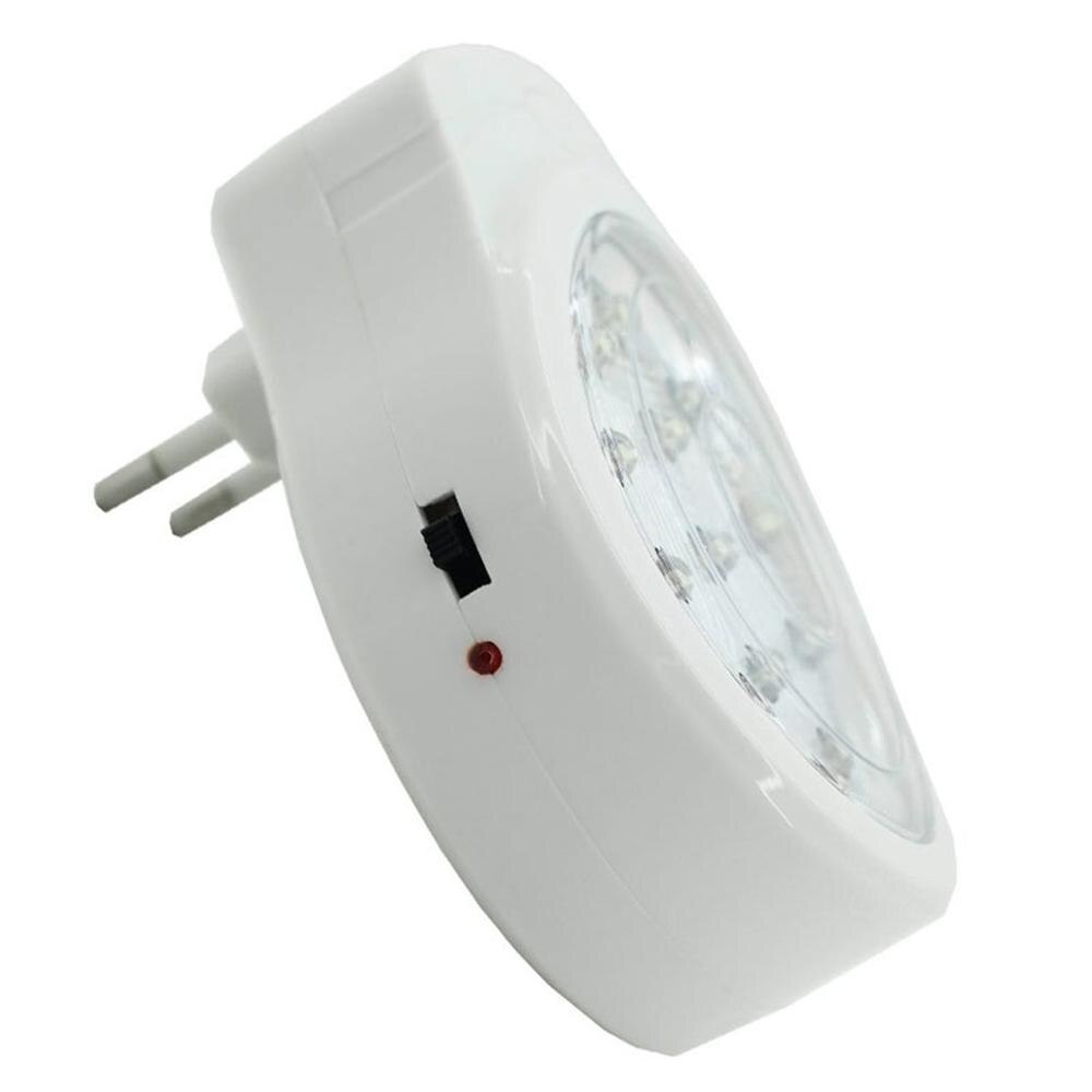 2w 13 led uppladdningsbart hem nödljus automatiskt strömavbrott lampa lampa nattlampa 110-240v us-kontakt