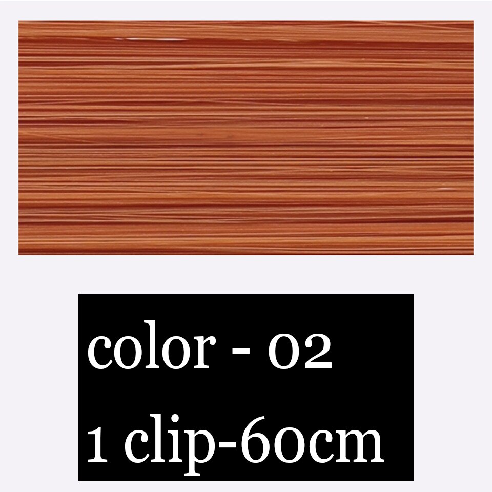 extensions cheveux clip naturel rajout cheveux rajout cheveux Pince synthétique en extension de cheveux rose pièces arc-en-ciel pour les femmes extensions couleur colorée extensions de cheveux perruque MUMUPI: 12