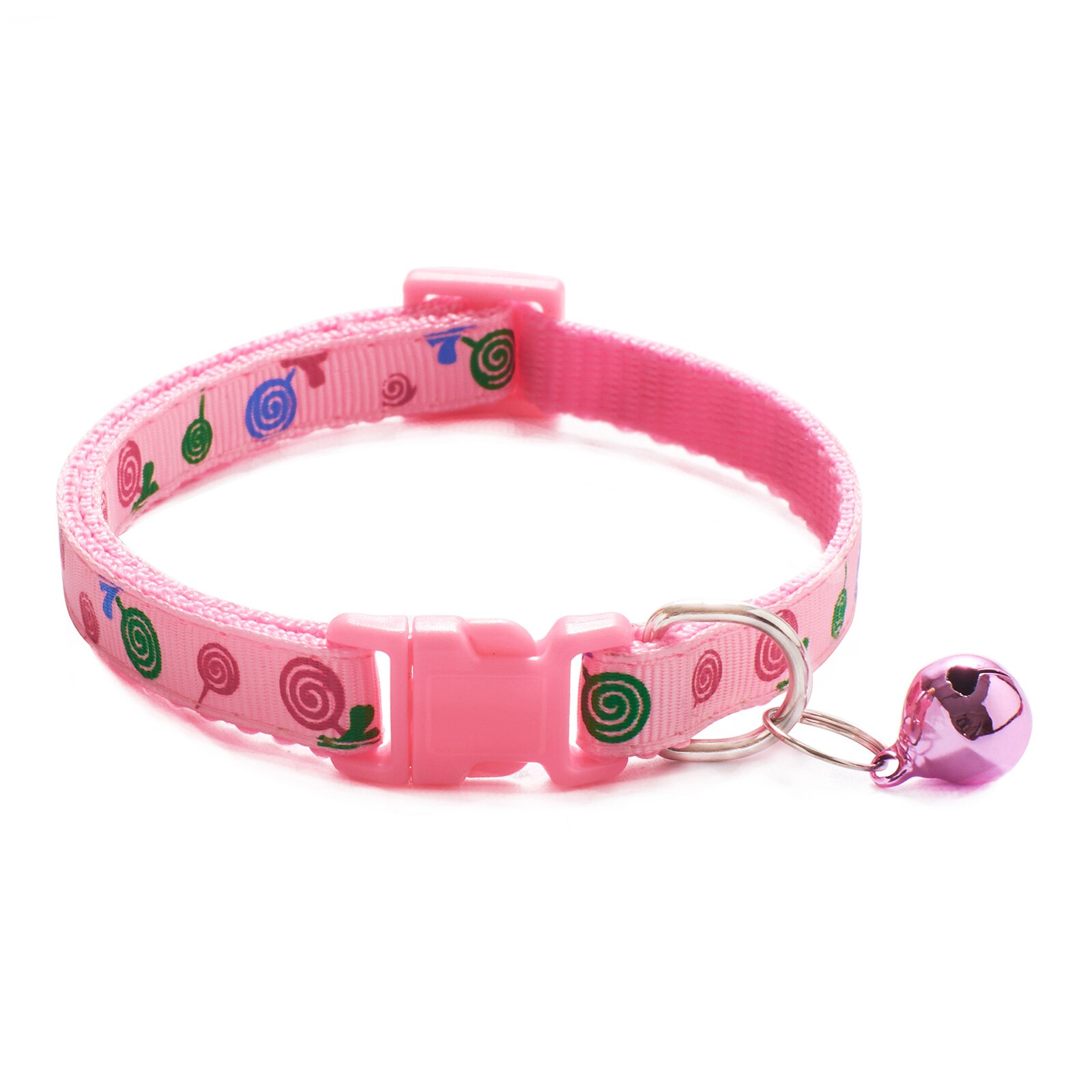 Collar para mascotas con cascabel, para perros y gatos pequeños, ajustable, accesorios de seguridad: 9