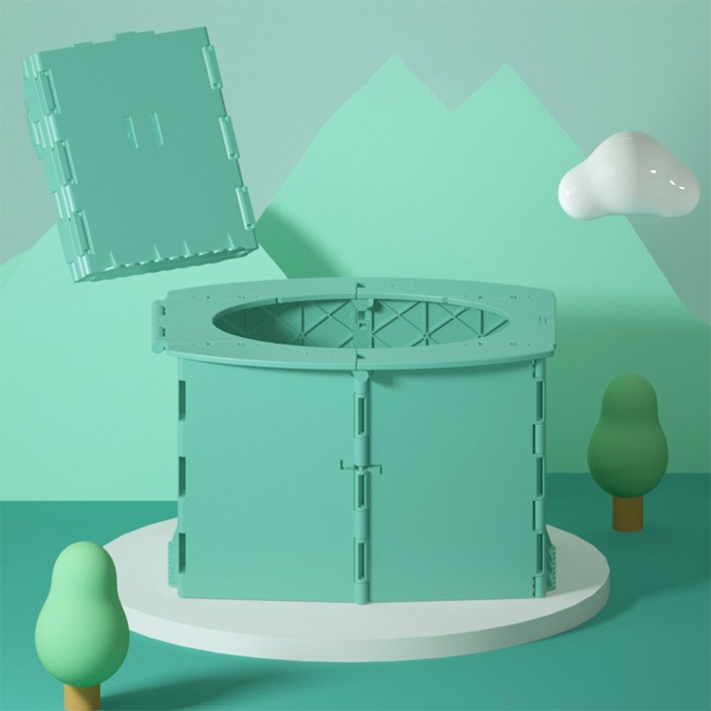 Składana toaleta przenośna mobilna podwyższenie robić toalety samochód PP toaleta materiały zewnętrzne składane nocnik niemowlę awaryjne nocniki