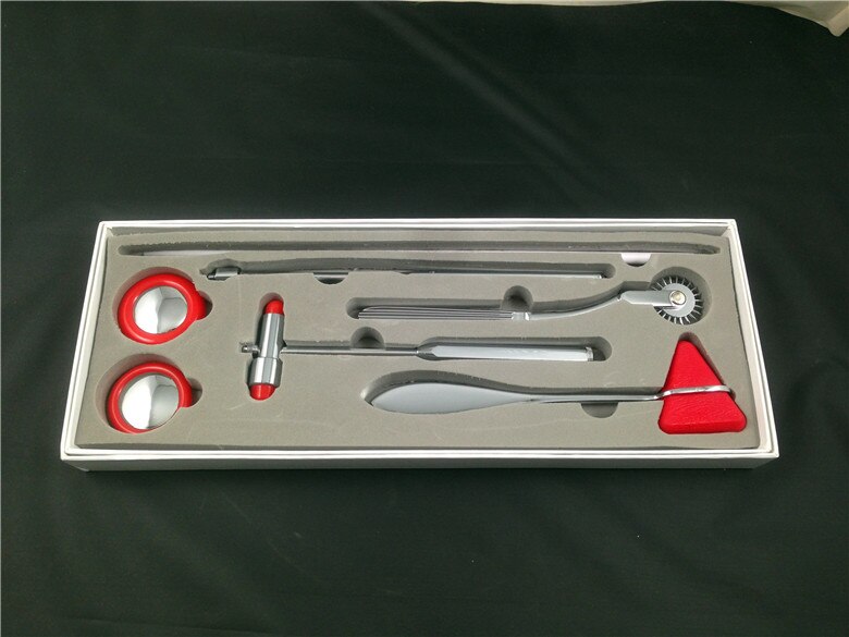 5 IN 1 Medizinische Neurologischen Hammer Set Kit Percussion Hammer Medizinische Diagnose Reflex Hammer Massage Gesundheit Pflege