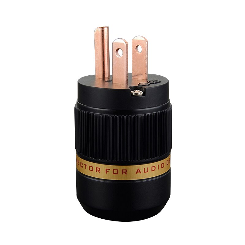 Viborg VM501 Pure Copper US AC Power Plug Audio DIY Mains Power Cable