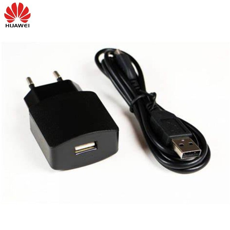 Ładowarka ścienna Huawei HW-050100E3W czarny/kabel mikro-usb