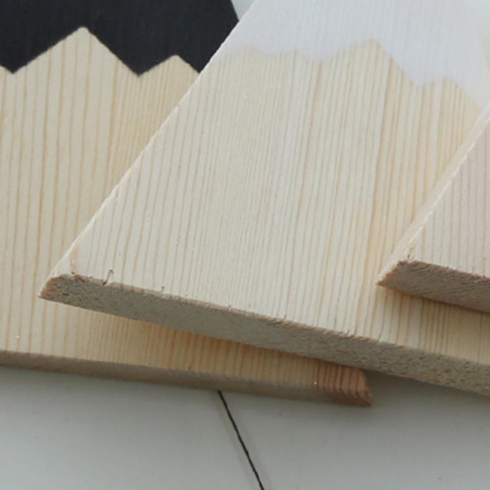 3Pcs/Set Wood Ornaments Snow Mountain Shape Photo Props Wood Hanging Wall Sign Kids Room Decor