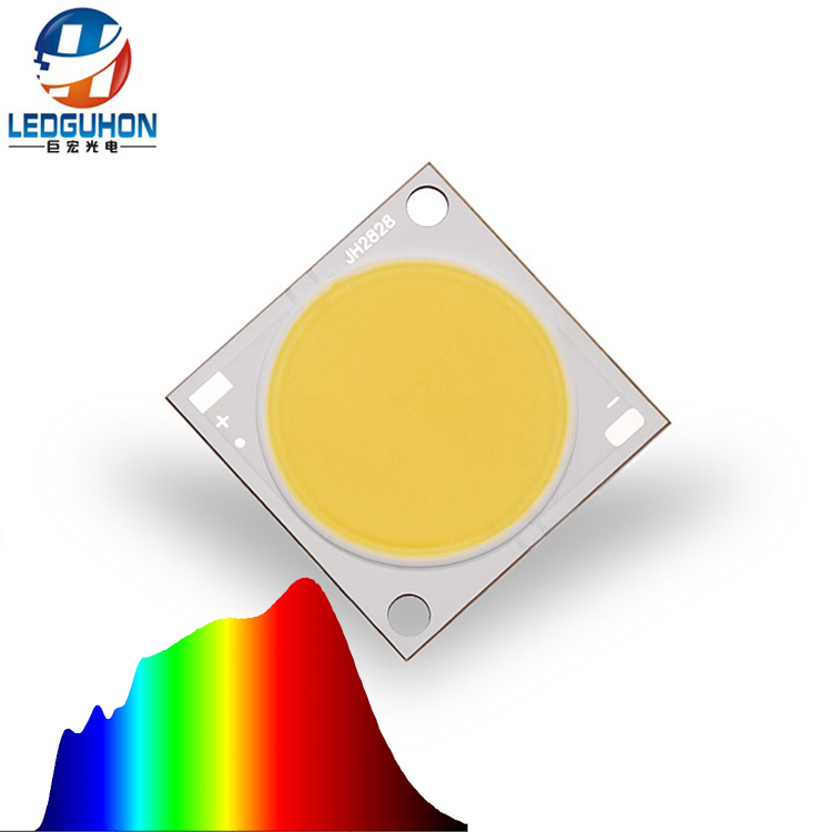 24.5mm licht gebied 2828 type 4000 k volledige spectrum zonlicht cob 100 w hoge CRI led
