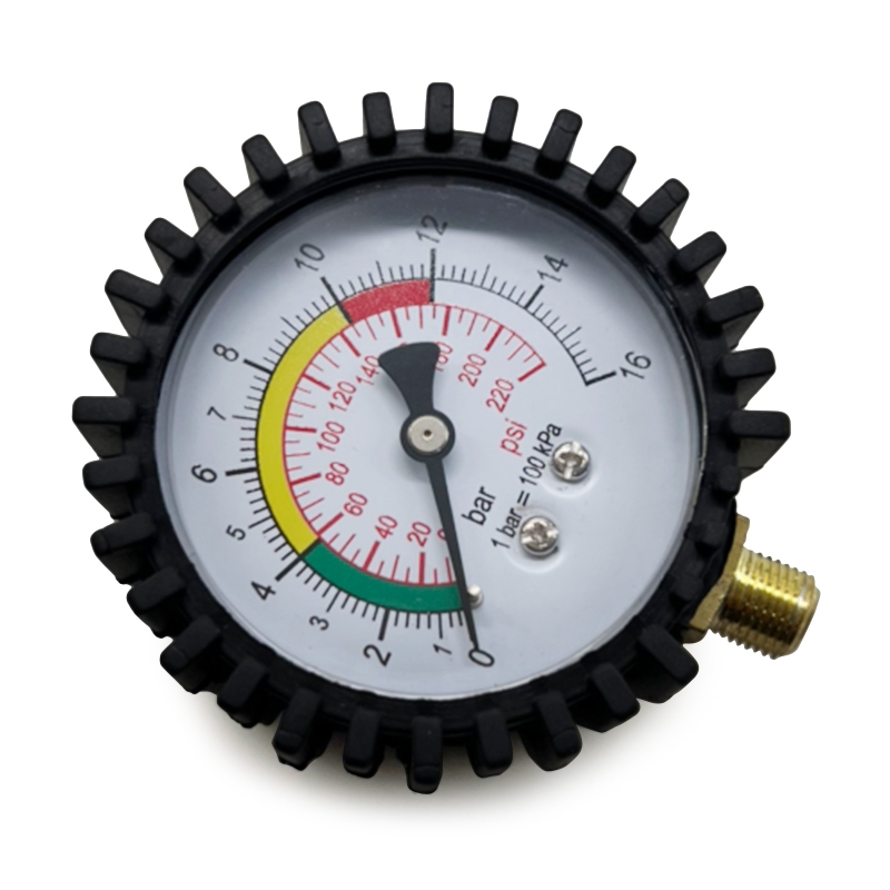 Digitale Manometer Hoge Manometer Connector Bottom & Rubber Protector Resolutie 0.1psi Voor Auto Motor Fiets