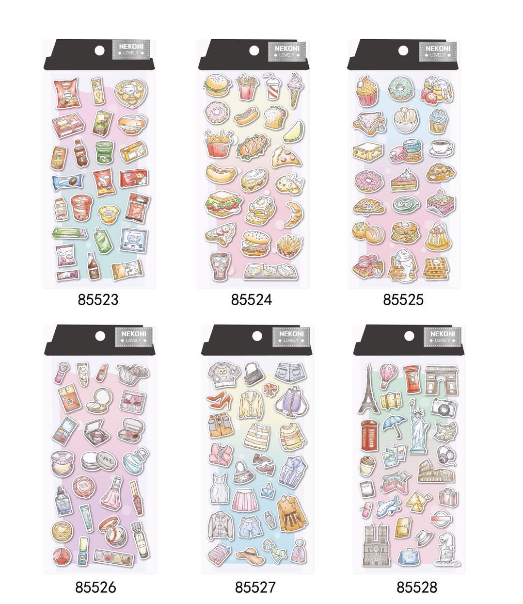 1 st söt tecknad dagbok planerare dekorativa mobila klistermärken scrapbooking hantverk brevpapper klistermärken