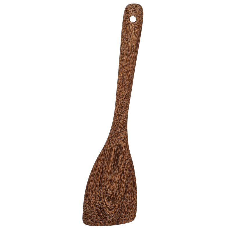 Wooden Kitchen Utensils Wooden Spoons for cooking Natural Teak Wood Non Stick Pots Kitchen Spatula Set for Cooking: H01