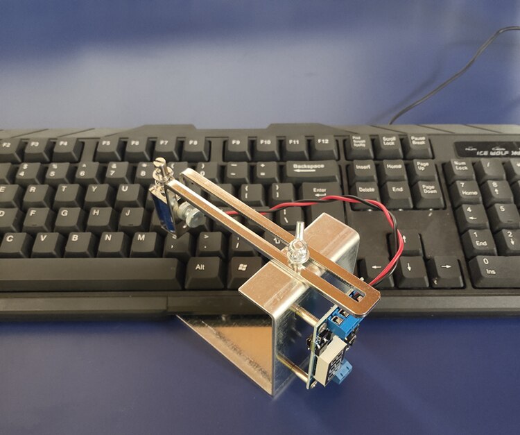 Juego de botones de clic para teclado de ordenador, dispositivo de enganche físico automático, accesorios de juego anticaída